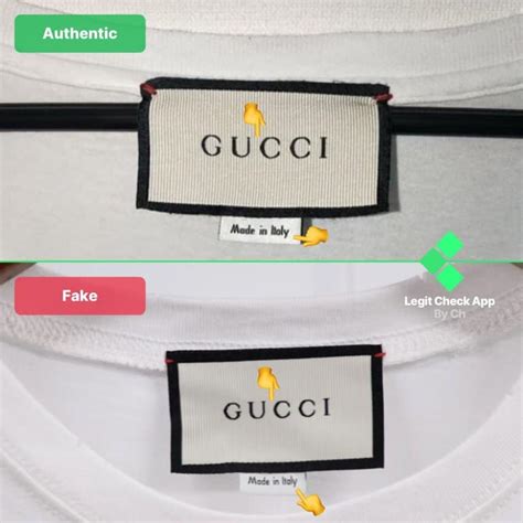 gucci dress fake real|authentic Gucci clothing tags.